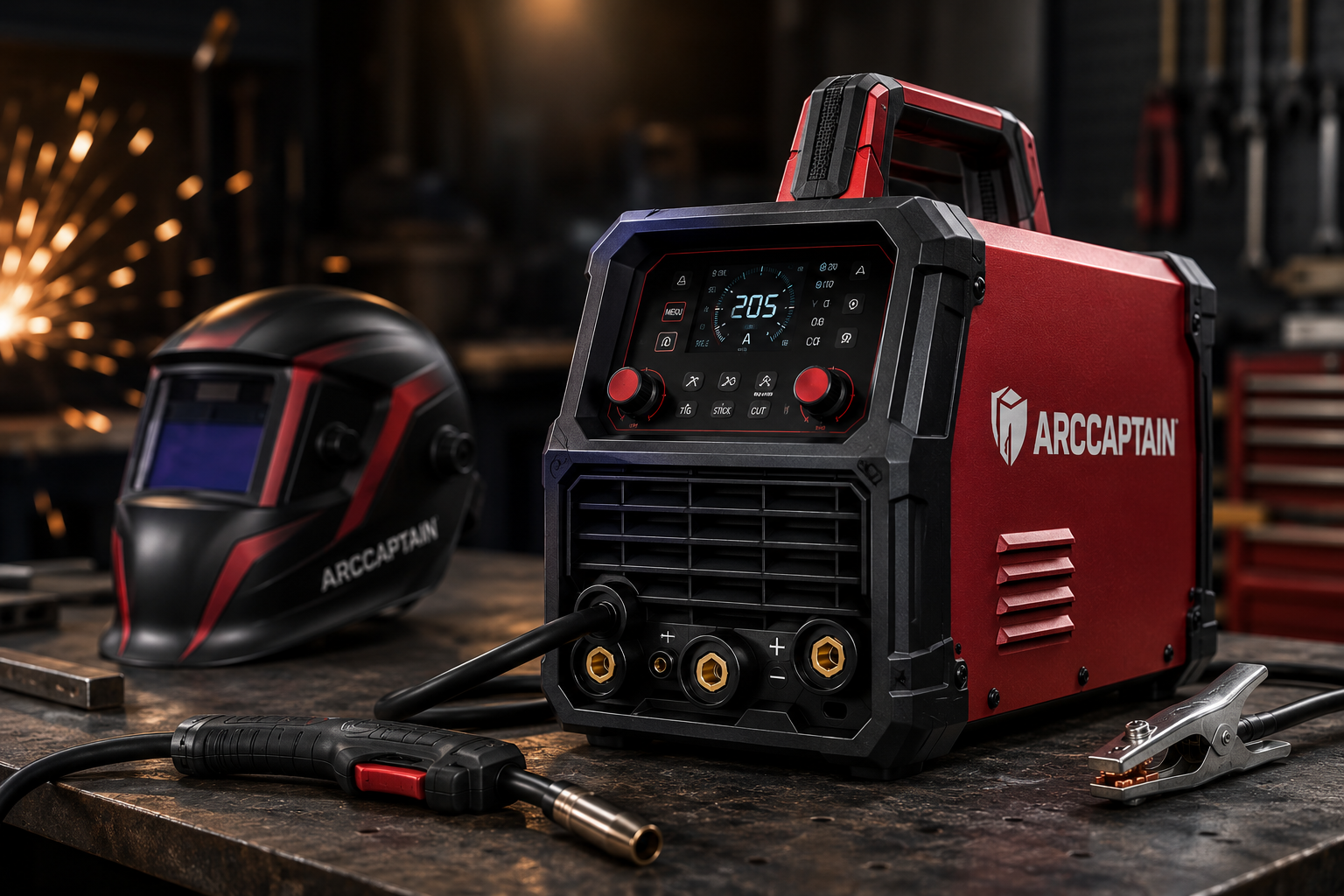 ARCCAPTAIN MIG 205 MP Review: The Ultimate 9-in-1 Multi-Process Welder for Professionals & DIY Users